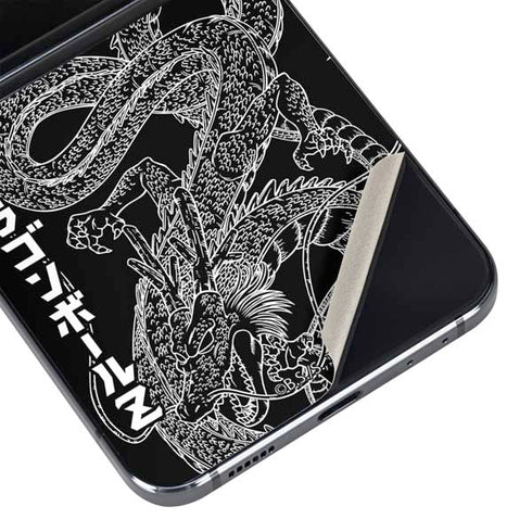Dragon Ball Z Negative Shenron Galaxy Z Flip5 5G Skin